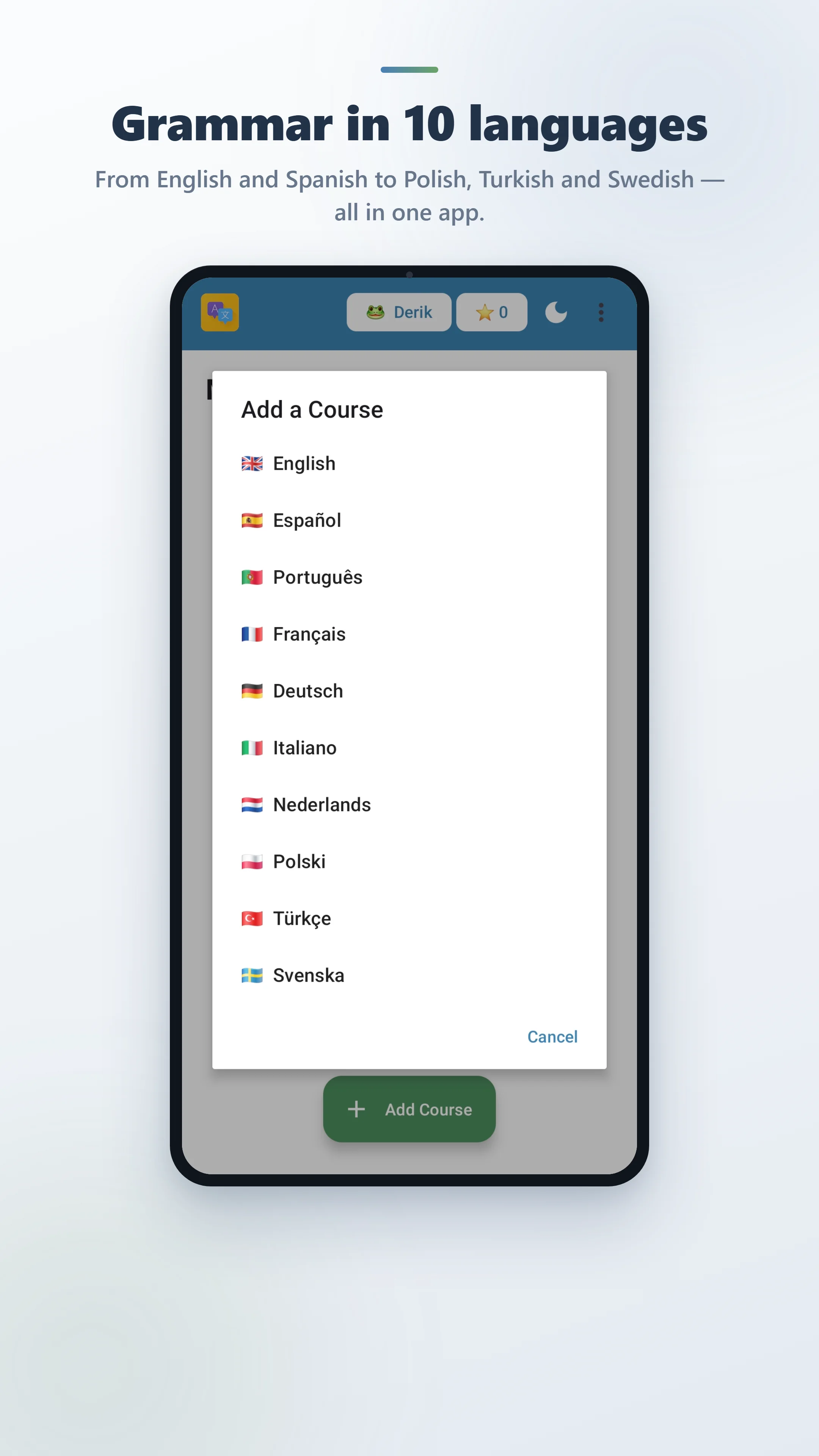Grammar Plus app preview